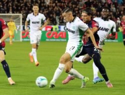 **Cagliari Vs Sassuolo: Jay Idzes成員 Penuh, I Neroverdi Menang 2-1**