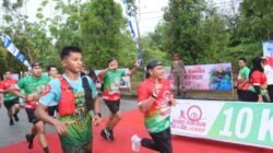 Kapolda dan Gubernur Riau Buka Bono Fun Run, Dukung Momentum HUT Pelalawan Ke-26