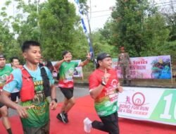 Kapolda dan Gubernur Riau Buka Bono Fun Run, Dukung Momentum HUT Pelalawan Ke-26