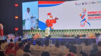 Pramono Manfaatkan Popnas XVII di Velodrome, Gratiskan Atlet Kunjungi Monas