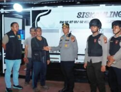 Polres Meranti dan Satkamling: Malam Ini, Keamanan Diperkuat!