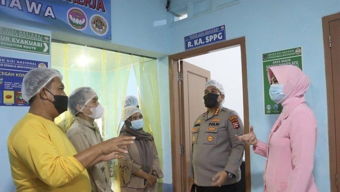 Kapolresta Serang Kota Tinjau SPPG: MBG Wajib Sesuai Standar atau Apa?