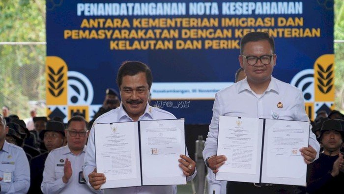 Kemenimipas-KKP Kerja Sama Perkuat Ketahanan Pangan Perikanan di Nusakambangan - Update 2
