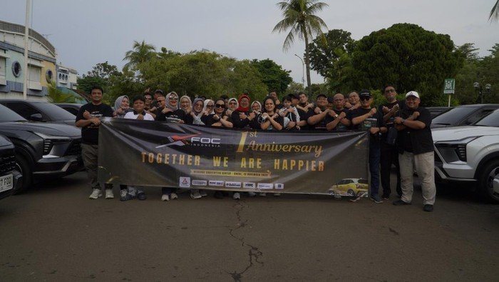 Komunitas Mitsubishi Xforce Ulang Tahun, Semakin Kompak!