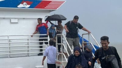 Jelang Lebaran, Arus Mudik di Tanjung Buton Riau ‘Meledak’