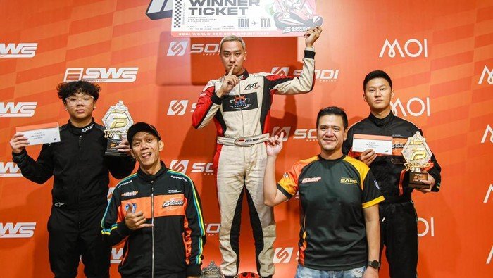 Dari Jakarta ke Italia, 4 Pebalap Barcode Gokart Menyita Perhatian di Final Dunia!