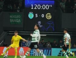**Sporting CP Terukir dalam Sejarah dengan Remontada Menakjubkan di Liga Champions**