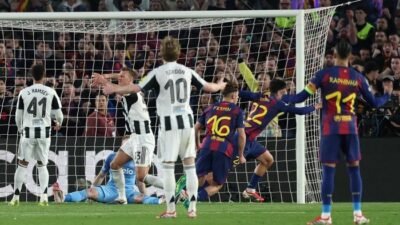 Menakjubkan! 5 Gol dalam Pertandingan Barcelona Vs Newcastle, El Barca Memimpin 3-2 di Babak Pertama!