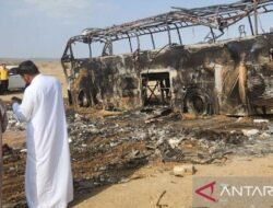 Bus Jemaah Umrah WNI Terbakar di Madinah, Kemenhaj Respons Dengan Kompensasi Cepat